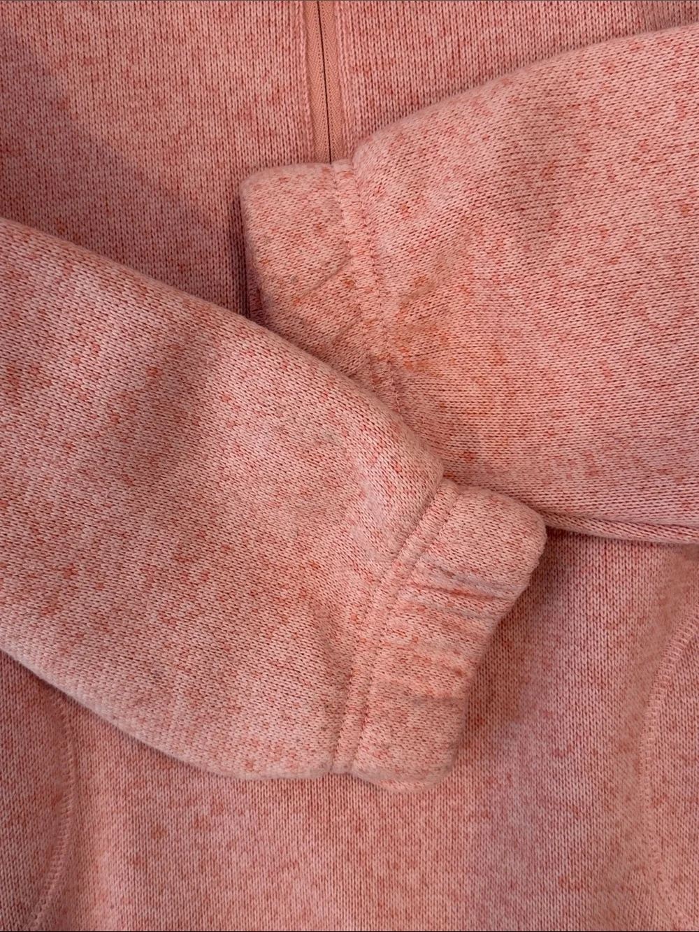 Old Navy Cozy Pink Half-Zip Fleece Pullover